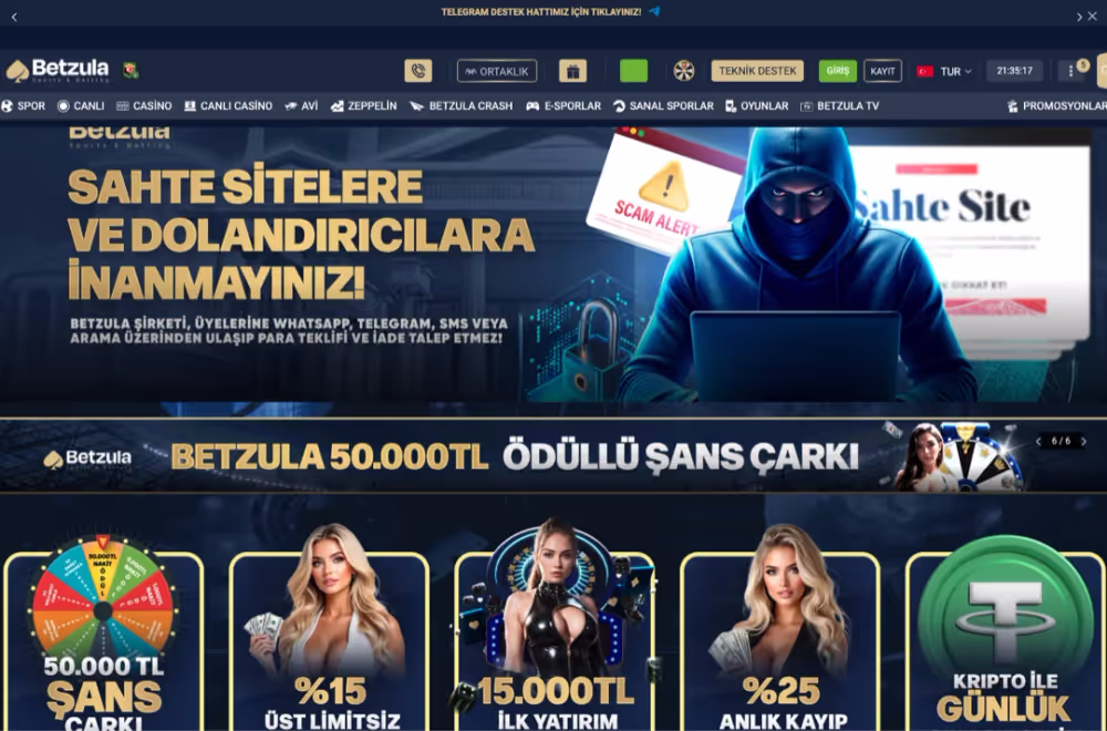 Betzula platformu ana görsel